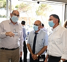 שר ההבריאו, מנכל משרד הבריאות ומנהל המרכז פרופ שרר