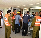 מחזקים את כוחות הבטחון- תמונה ממבצע חגורה שחורה