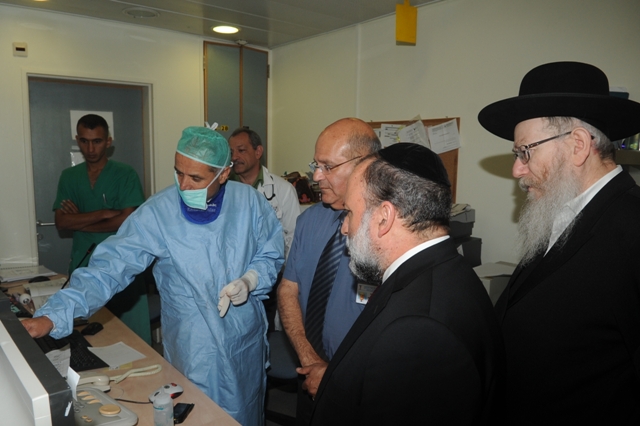 ביקור במחלקת הצינתורים
